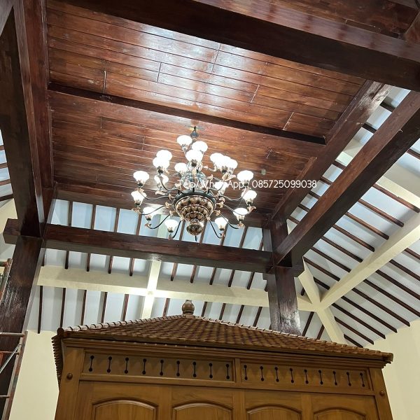 Lampu robyong tembaga project di Kudus Jawa tengah