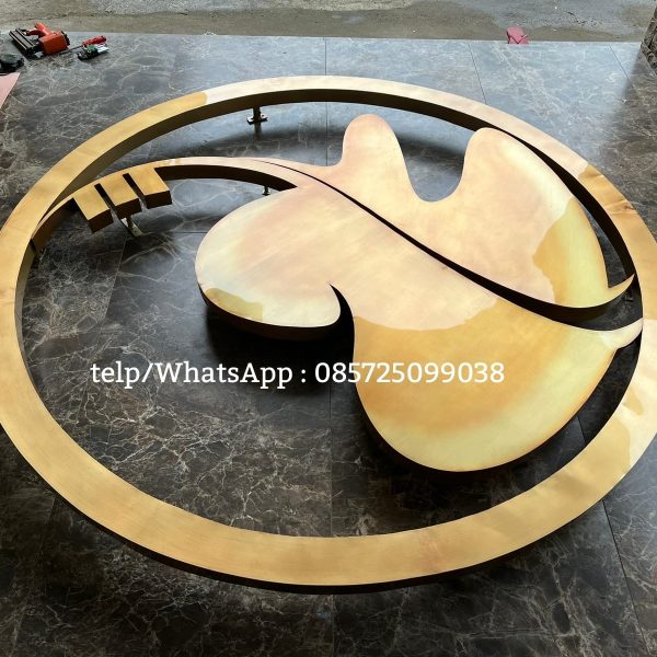 Logo Kuningan Letter huruf Kuningan Project Sunset Dental di Bali 4