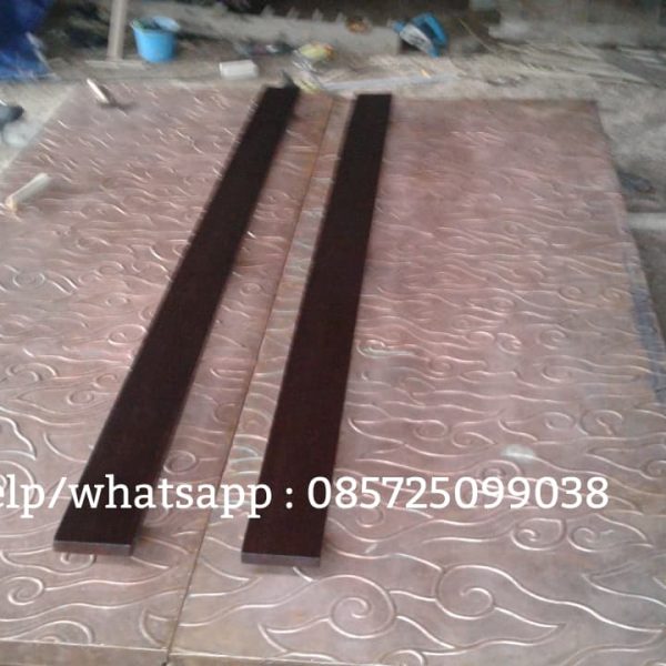 Pintu tembaga .project perumahan di Surabaya 3