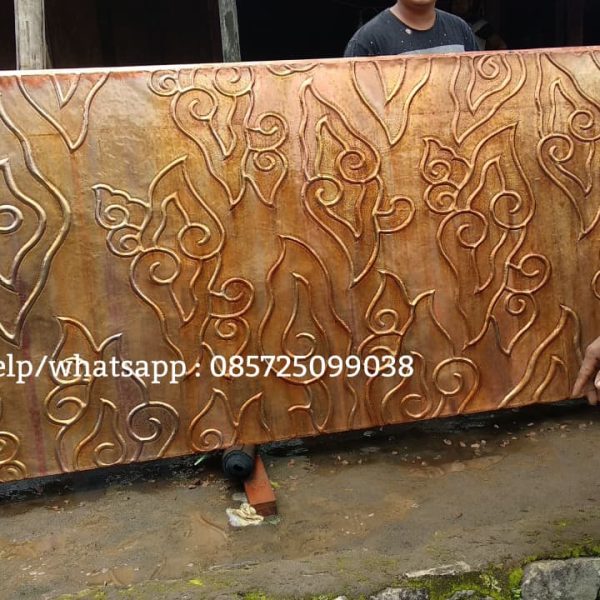 Pintu tembaga .project perumahan di Surabaya 4