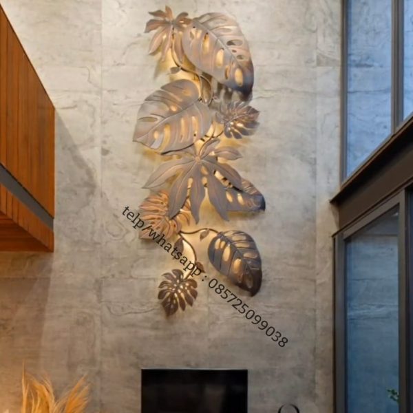 hiasan dinding kuningan dan tembaga 2